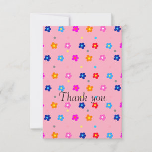 Carte de remerciements