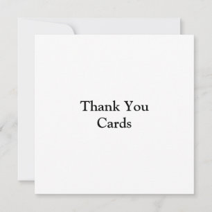 CARTE DE REMERCIEMENTS 