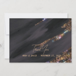 Carte de remerciements