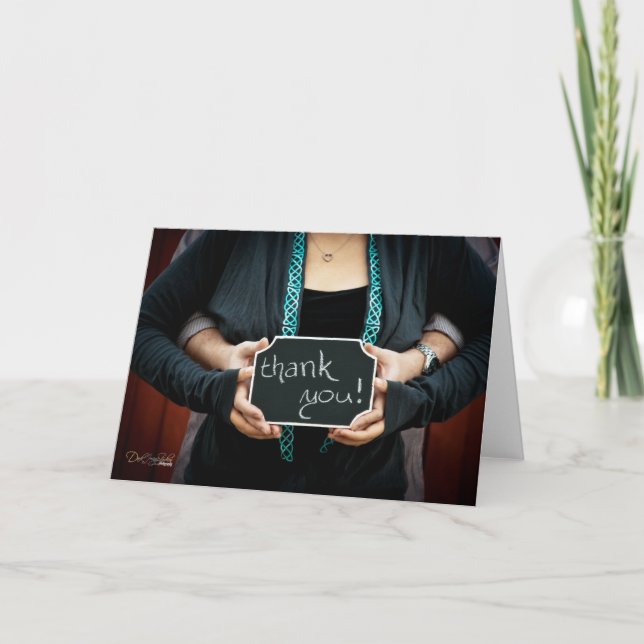 Carte de remerciements (Devant)