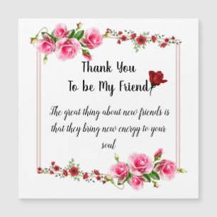 Carte de remerciements