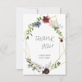 Carte de remerciements