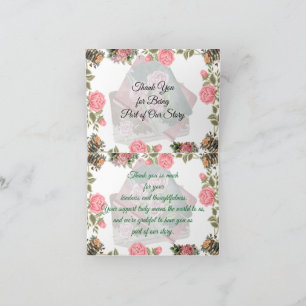 CARTE DE REMERCIEMENTS 