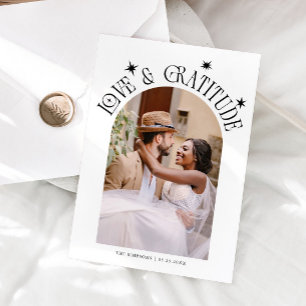 CARTE DE REMERCIEMENTS