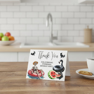 CARTE DE REMERCIEMENTS