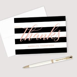 CARTE DE REMERCIEMENTS 