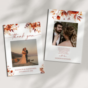 CARTE DE REMERCIEMENTS 