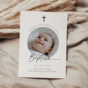 CARTE DE REMERCIEMENTS