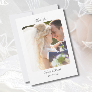 Carte de remerciements