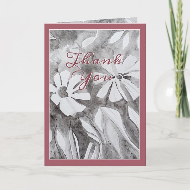 Carte de remerciements (Devant)