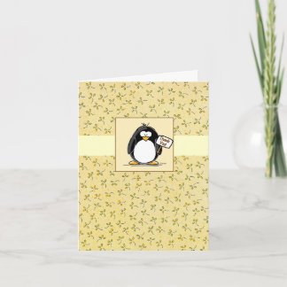 Carte de remerciements