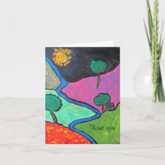 Carte de remerciements