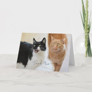 Carte de remerciements