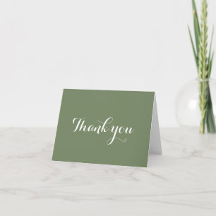 CARTE DE REMERCIEMENTS