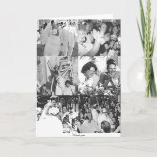 Carte de remerciements