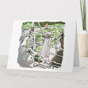 CARTE DE REMERCIEMENTS さ い れ に じ