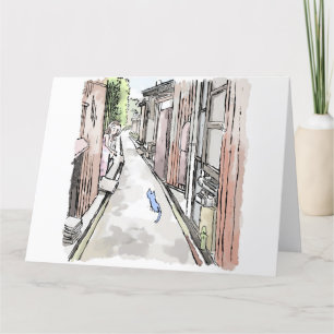 CARTE DE REMERCIEMENTS さ れ や い じ