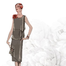 1926 Papeterie de mode Vintage personnalisable 2