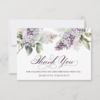 25e Anniversaire Fleur de Printemps Lilas Violet