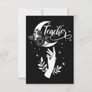 Carte De Remerciements 2- Chemise d'enseignant inspirante, Enseignant min