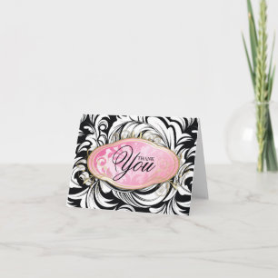 Carte De Remerciements 311 Mercis somptueux de boutique Bodacious