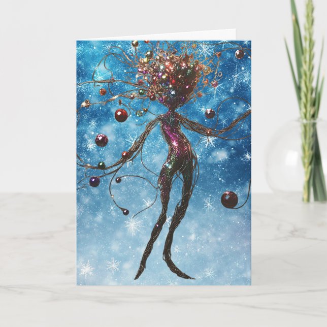 Carte De Remerciements *~* 37 Yeux Cosmiques Qui Brillent Avec Amour AP97 (Devant)