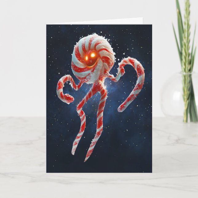 Carte De Remerciements *~* 3 Yeux Cosmiques Qui Brillent Avec Amour AP97 (Devant)