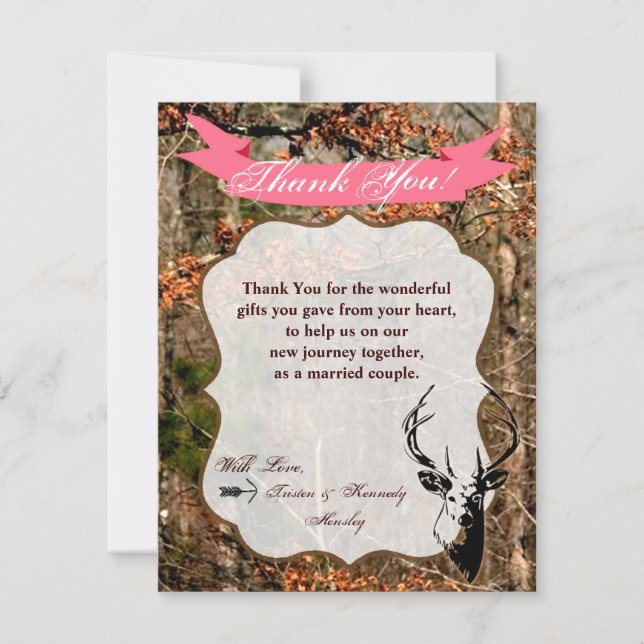 carte de remerciements 4x5 PLAT chassant la came (Devant)