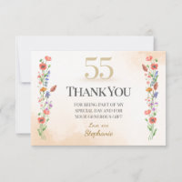 55e anniversaire chic – Conception de fleurs sauva