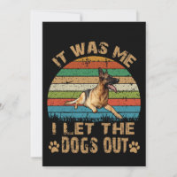 5 J'Ai Laissé Les Chiens Sortir Vintages