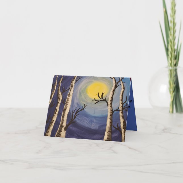 Carte De Remerciements A155C - Très bien (Devant)