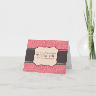 Carte De Remerciements A Grown Up Thank You