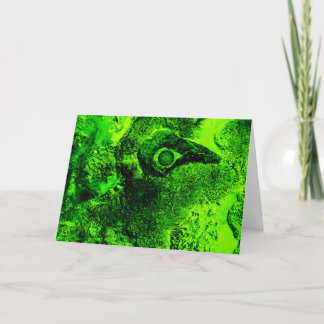 Carte De Remerciements à la recherche de vert