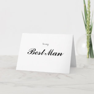 Carte De Remerciements à mon témoin de mariage