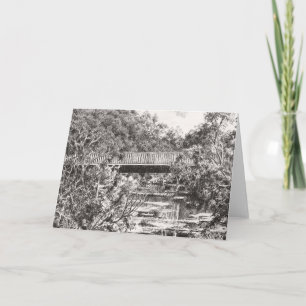 Carte De Remerciements A travers la ville animée... -