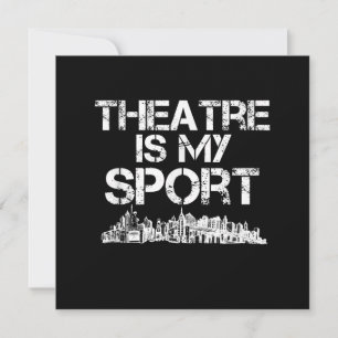 Carte De Remerciements Actrice Est Mon Sport Musical Acter Don