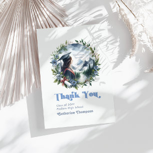 Carte De Remerciements Adventure Attend un diplôme