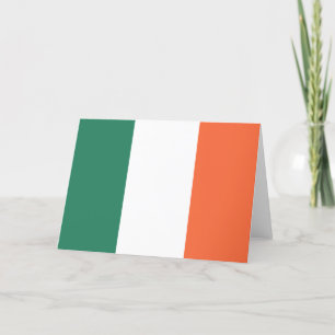Carte De Remerciements Afficher vos couleurs - Irlande