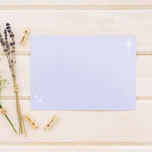 Carte De Remerciements Affirmation céleste/Devis