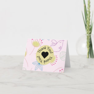 Carte de remerciements Aide Enseignant Simple Cuis