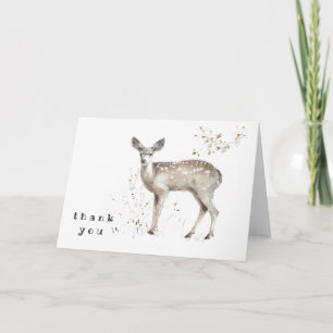 Carte De Remerciements Ajouter votre texte   A Woodland Walk IX