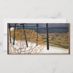 Carte De Remerciements Akseli Gallen-Kallela - Automne