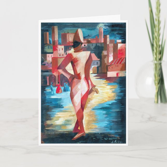 Carte De Remerciements Alexandra Exter (Devant)