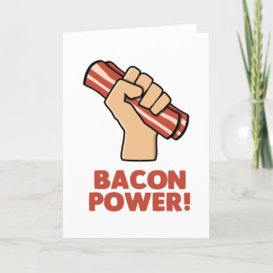 Carte De Remerciements Alimentation Bacon