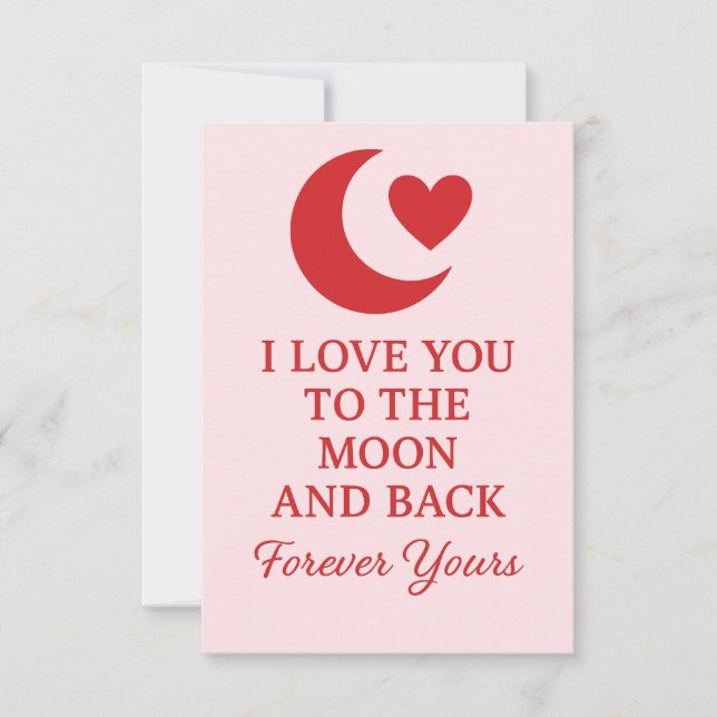 Carte De Remerciements  ❤️ "All My Love"   💌 "You + Me = Magic"   💕 "Ma (Devant)