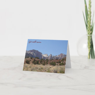 Carte De Remerciements Allez-vous bien bientôt - Zion