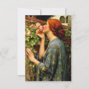 Carte De Remerciements Âme de la rose John William Waterhouse