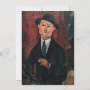 Carte De Remerciements Amedeo Modigliani - Paul Guillaume, Novo Pilota