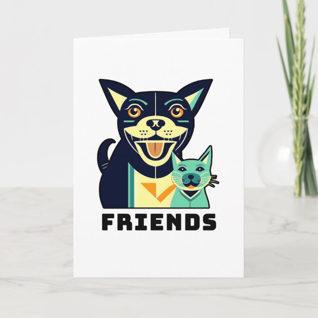 Carte De Remerciements Amis (Devant)