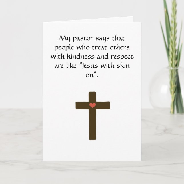 Carte De Remerciements Amitié (Devant)